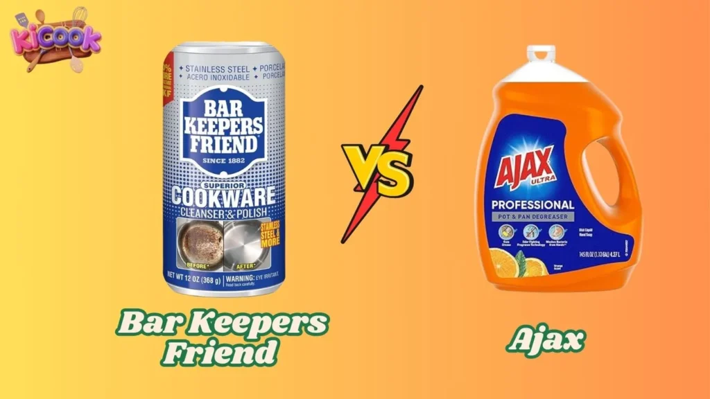 Bar Keepers Friend vs Ajax