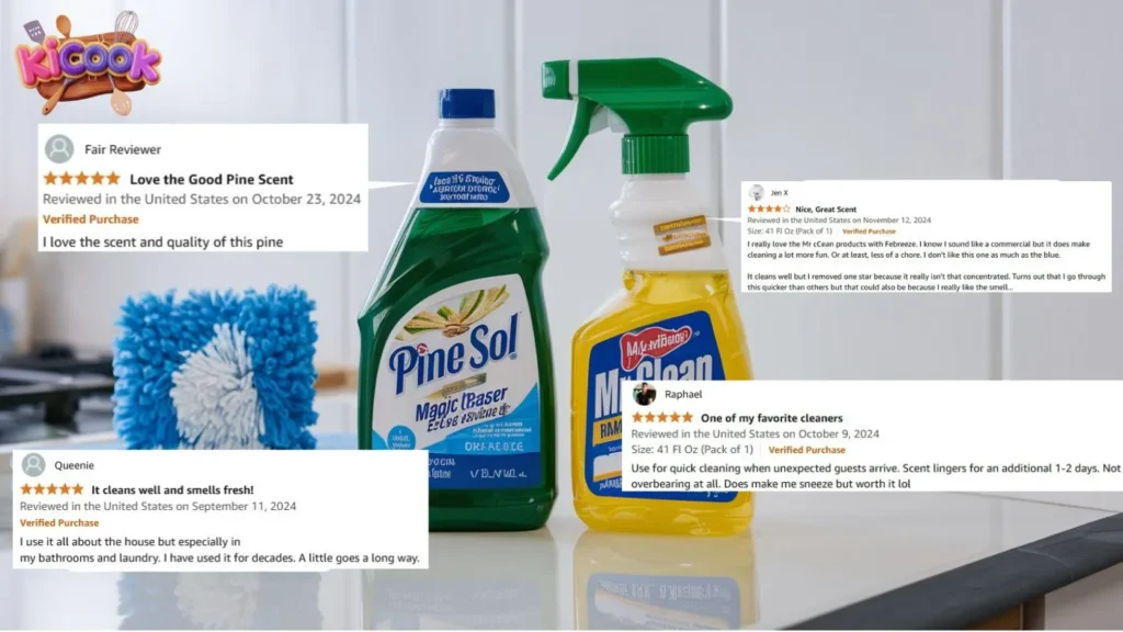 Customer Reviews for Pine Sol Vs Mr. Clean