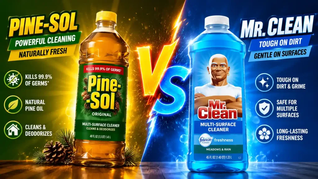 Pine-Sol vs. Mr. Clean