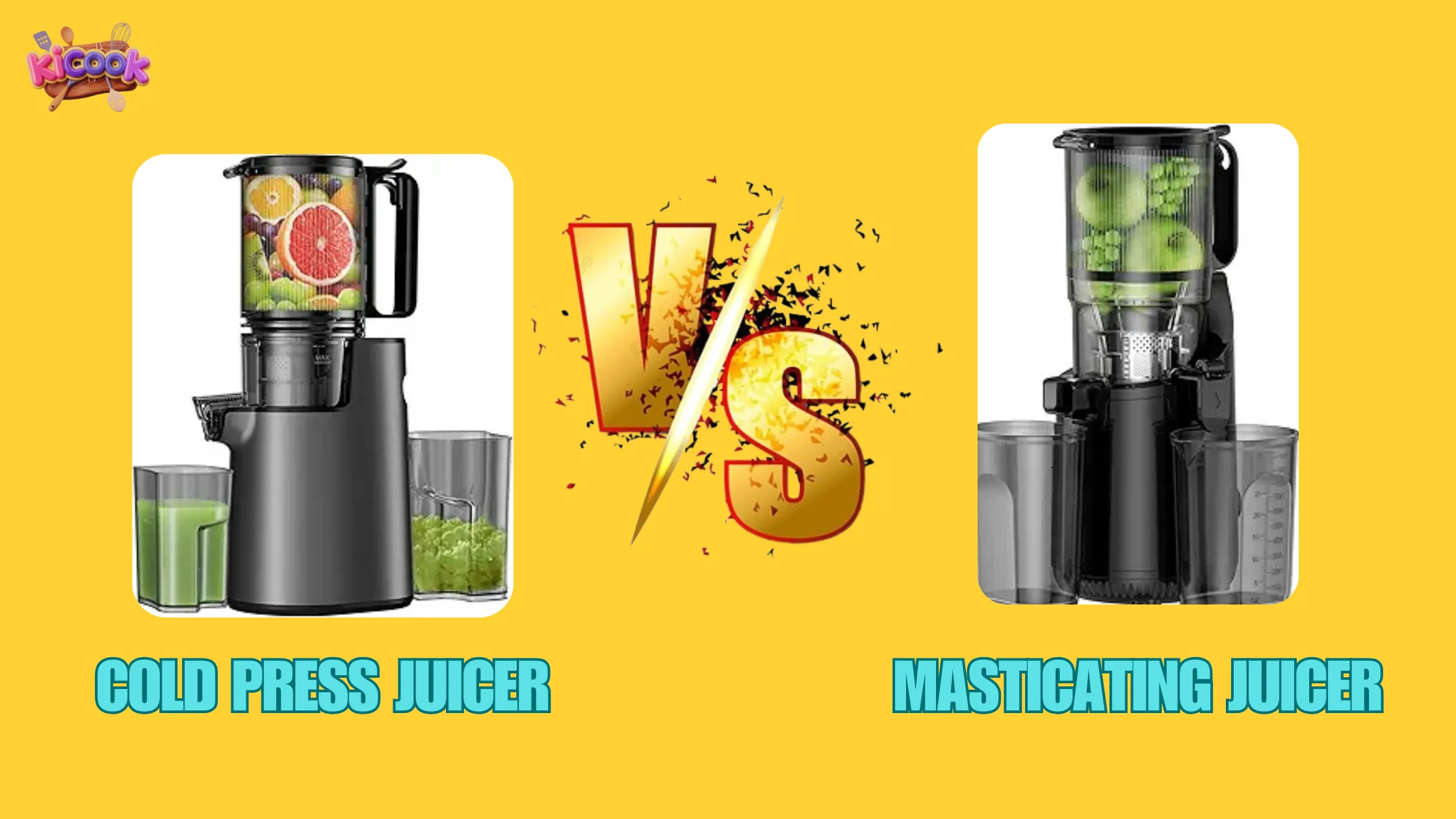 Cold Press Juicer VS Masticating Juicer