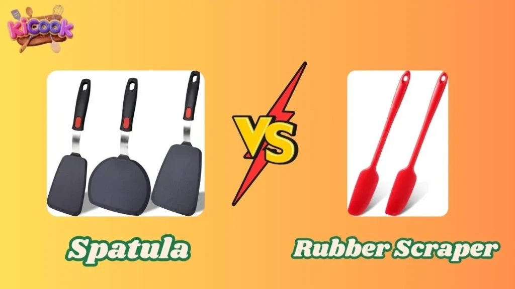 Spatula Vs Rubber Scraper
