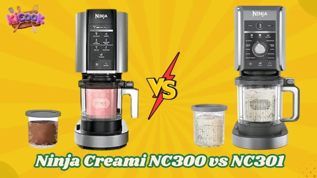 Ninja Creami NC300 vs NC301