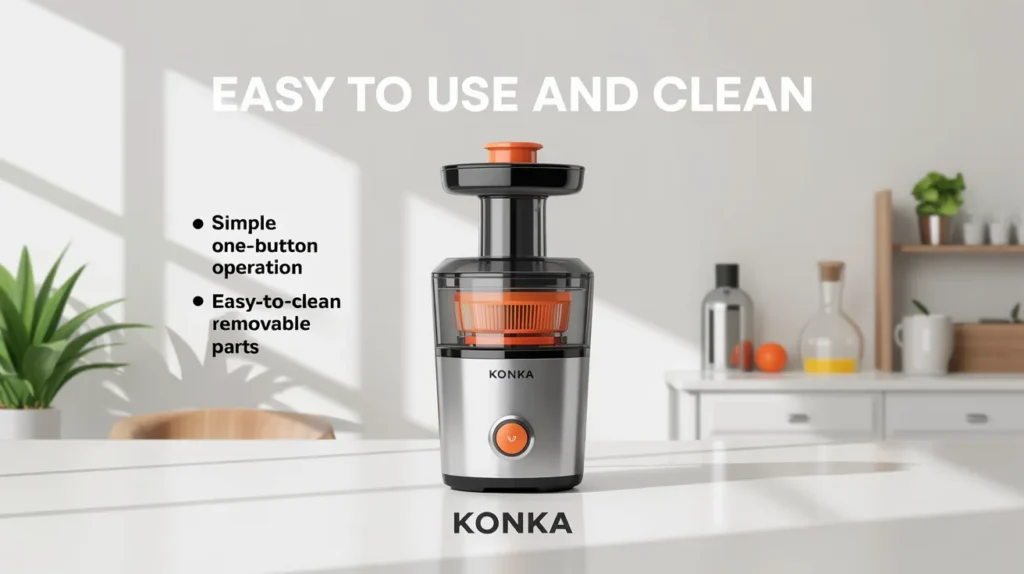 Easy to Use and Clean