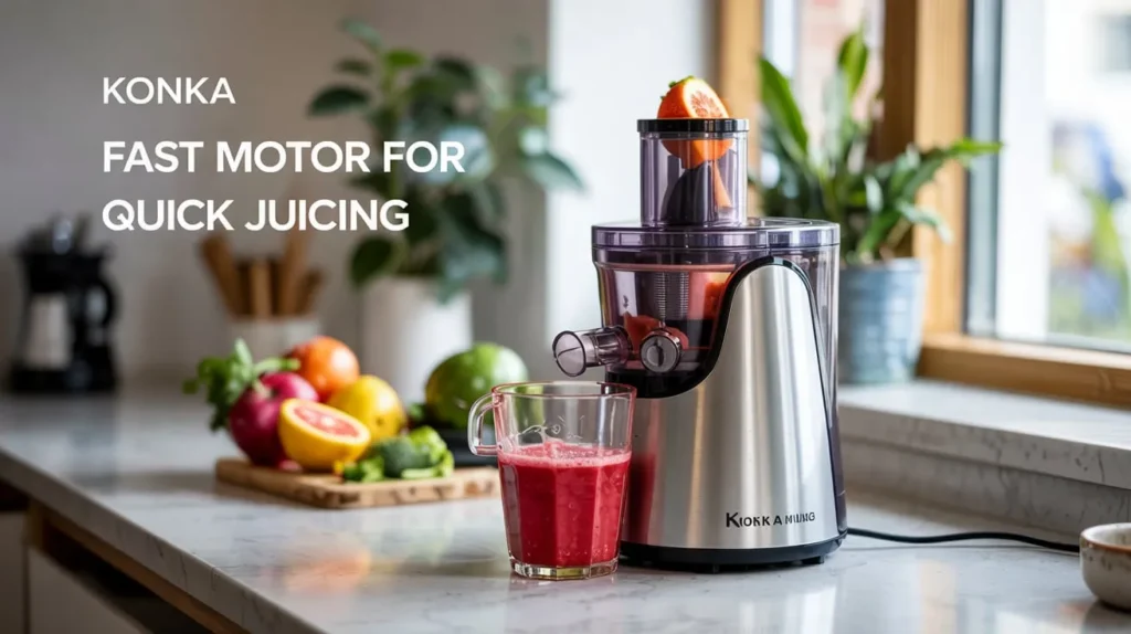 Fast Motor for Quick Juicing