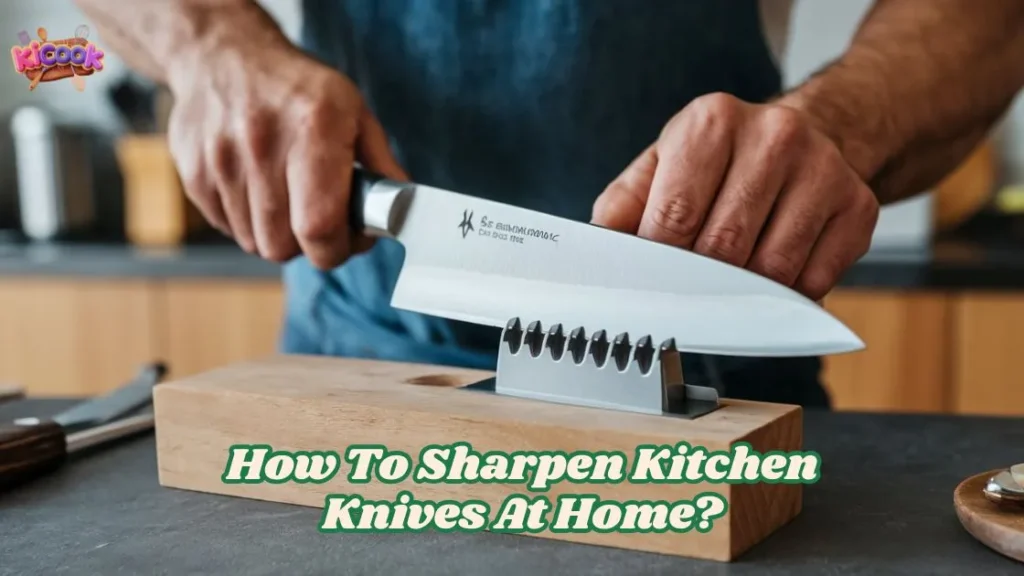 How To Sharpen Kitchen Knives At Home