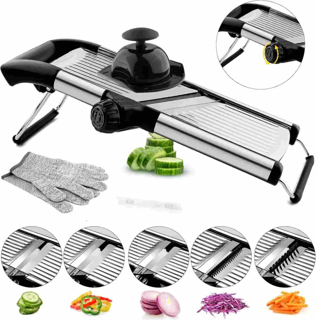Overview of a Mandoline slicer