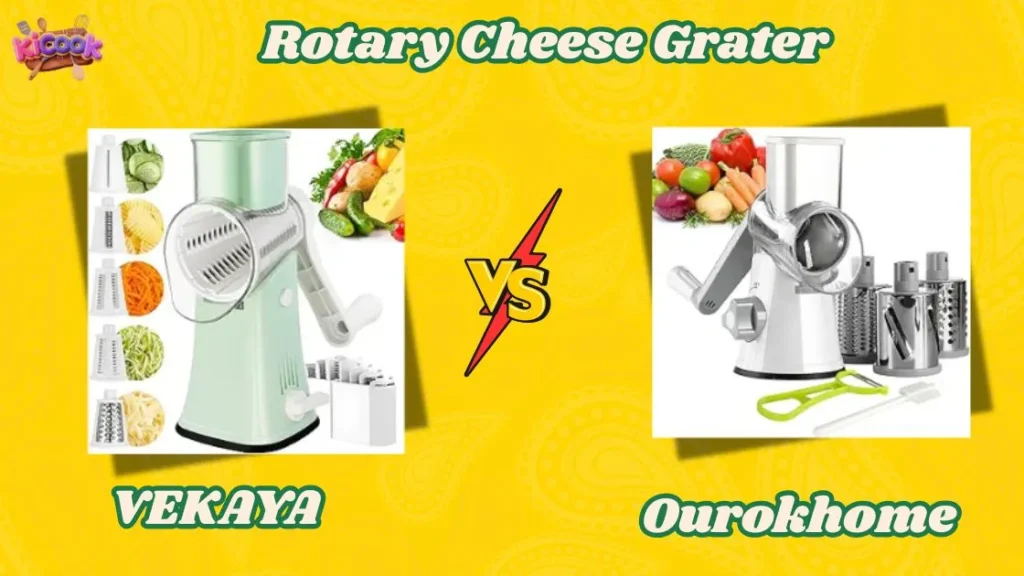 VEKAYA VS Ourokhome Rotary Cheese Grater