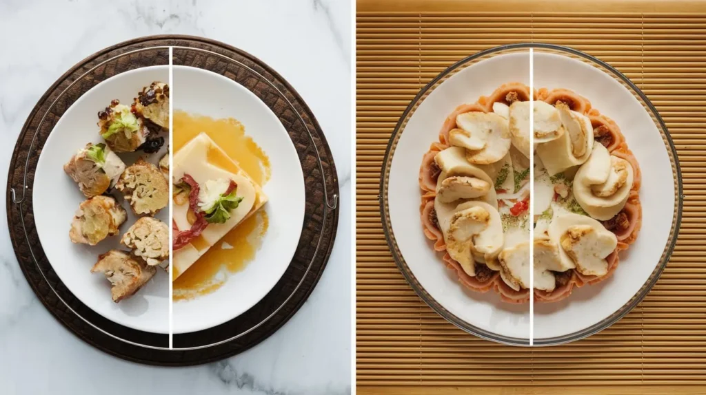 Warming mats vs. microwaves for reheating food