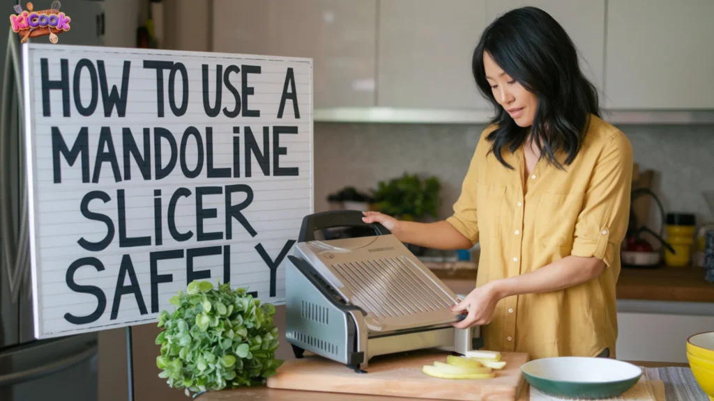 use a Mandoline Slicer safely