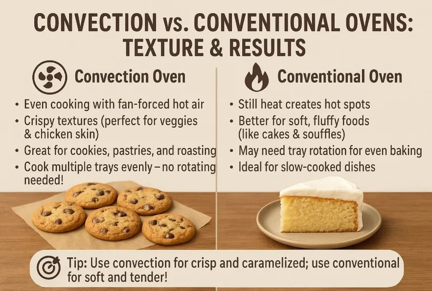 Convection vs. Conventional Ovens Texture & Results