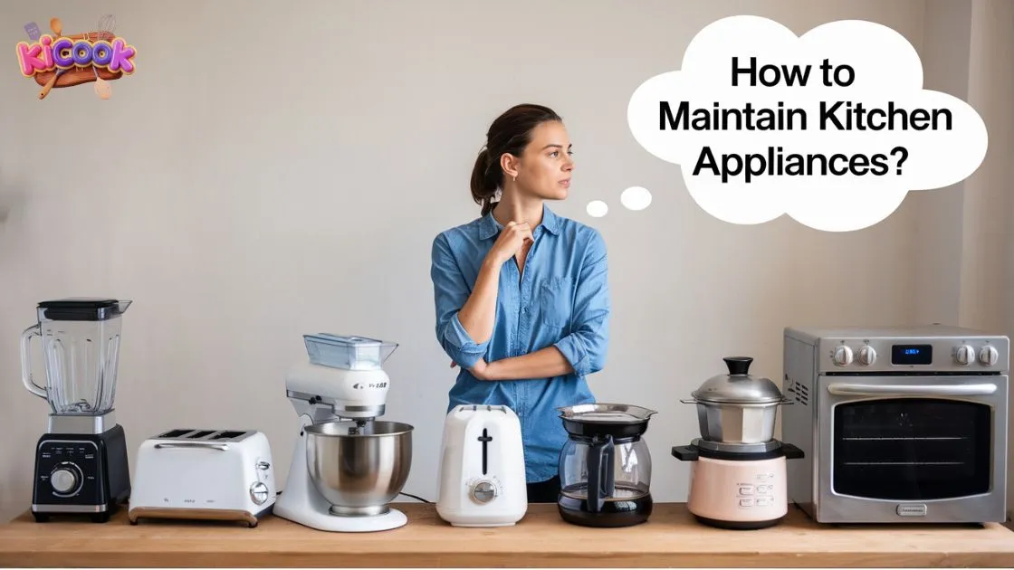 How To Maintain Kitchen Appliances