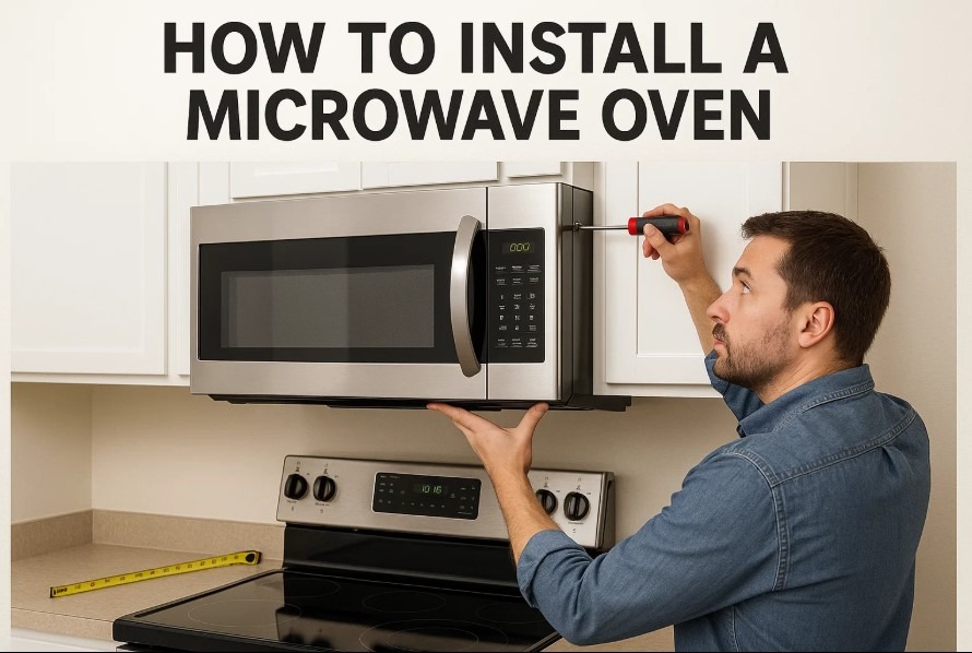 Install A Microwave Oven