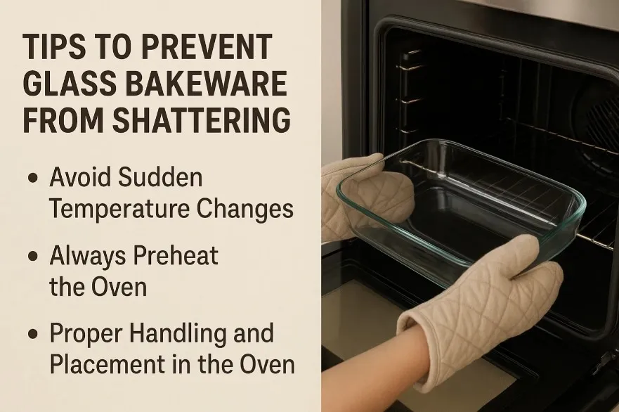 Tips to Prevent Glass Bakeware From Shattering