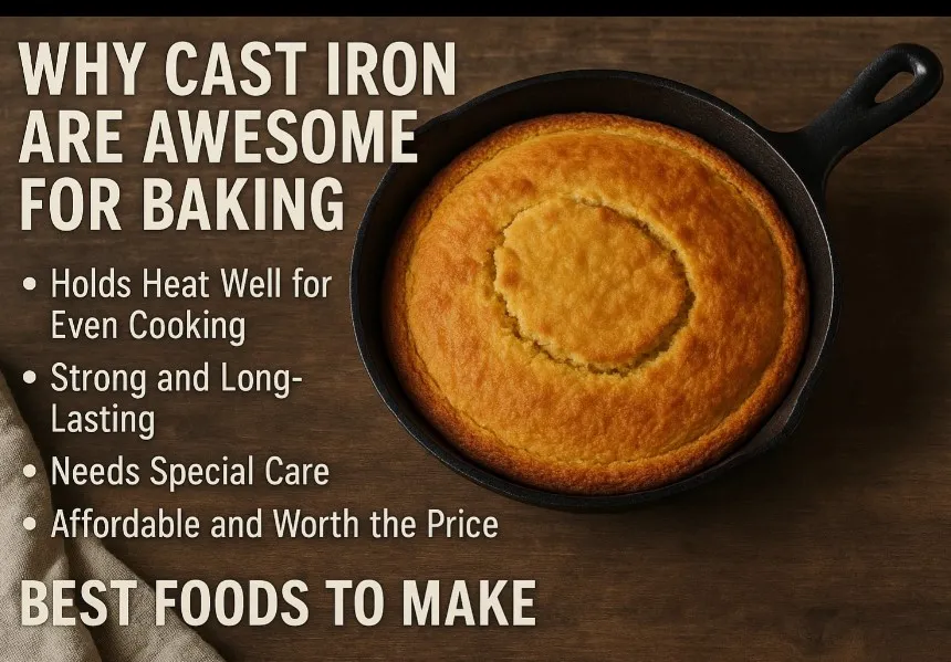 why Cast Iron are awesome for baking