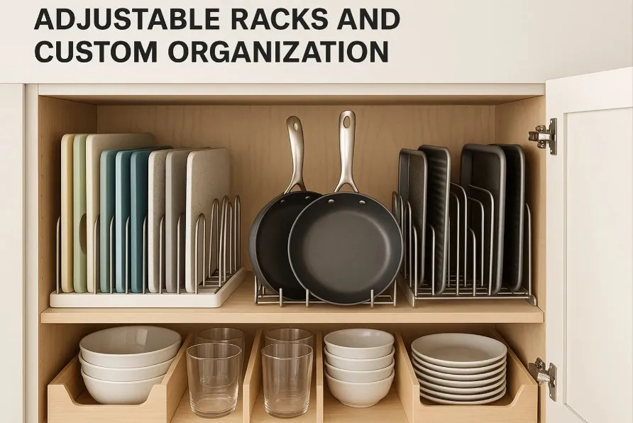 Adjustable Racks and Custom Organization