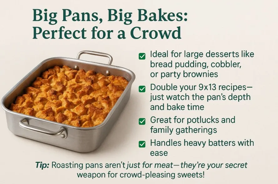 Big Pans, Big Bakes Feeding a Crowd