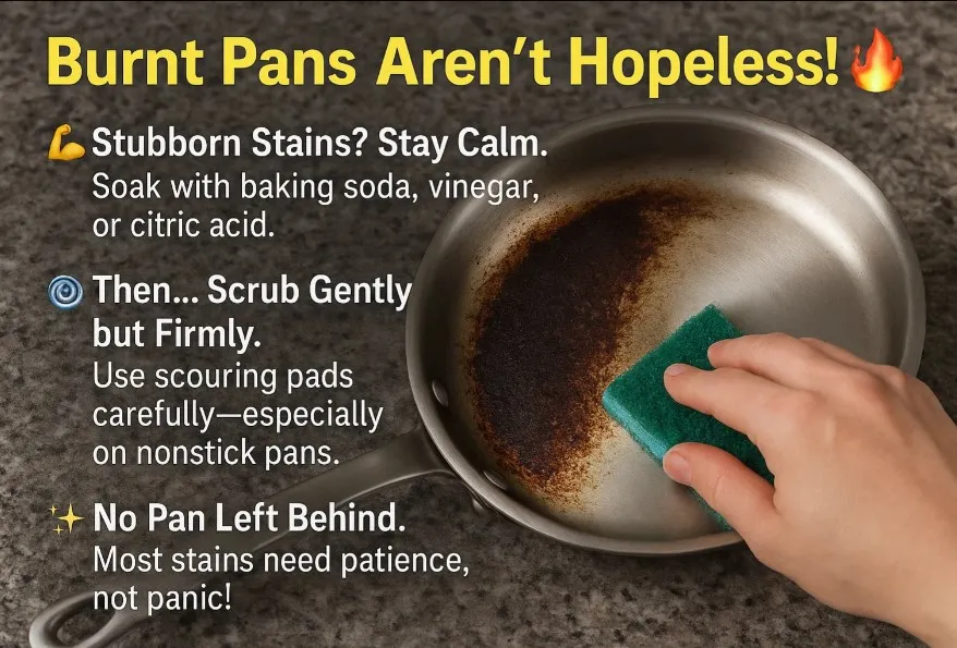 Burnt Pans Aren’t Hopeless