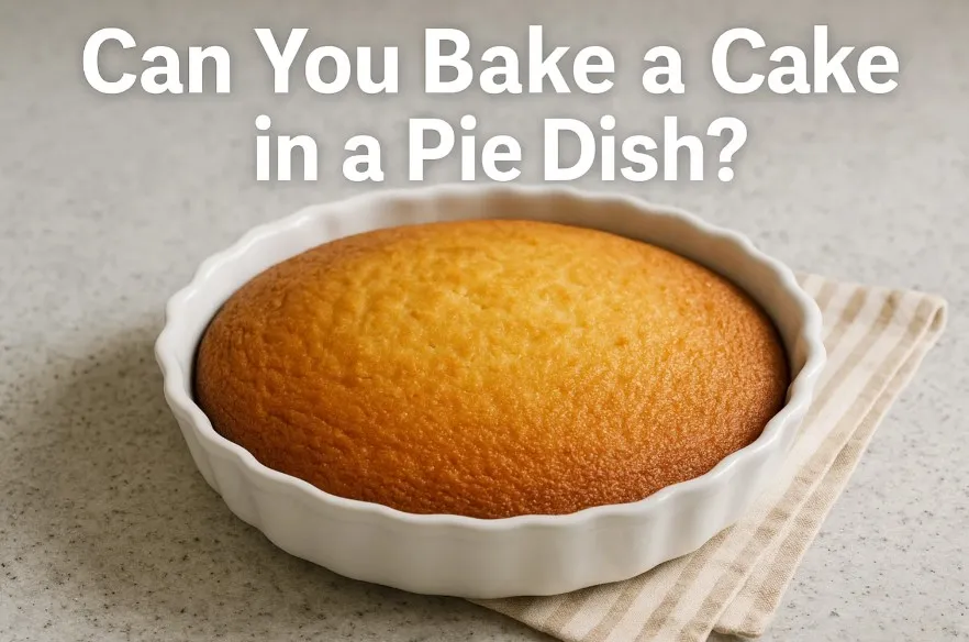 Can You Bake a Cake in a Pie Dish