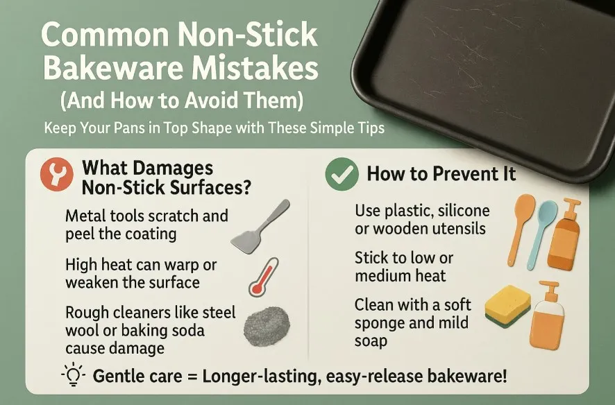 Common Non-Stick Bakeware Mistakes 