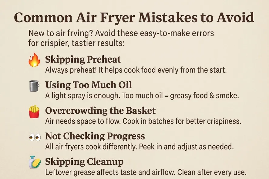 Common mistakes to avoid