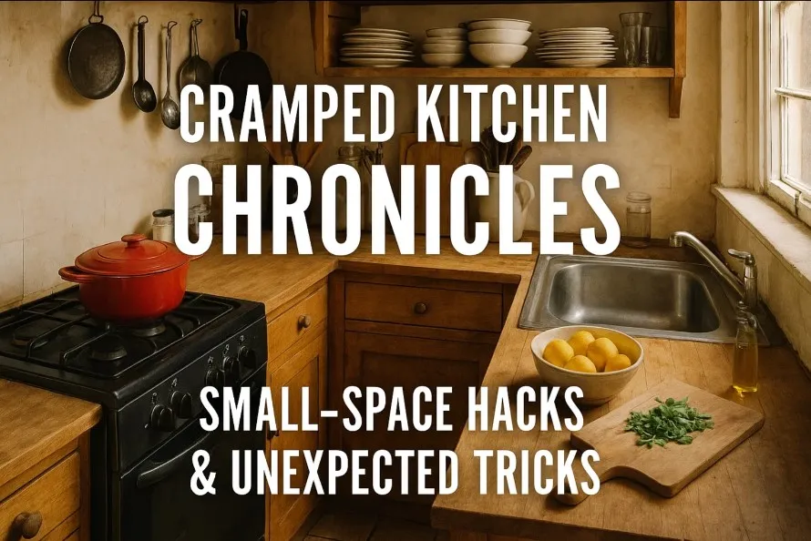 Cramped Kitchen Chronicles Small-Space Hacks & Unexpected Tricks