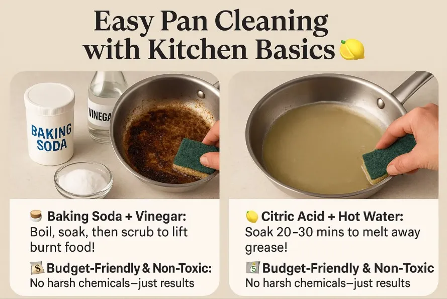 Easy Pan Cleaning with Kitchen Basics 