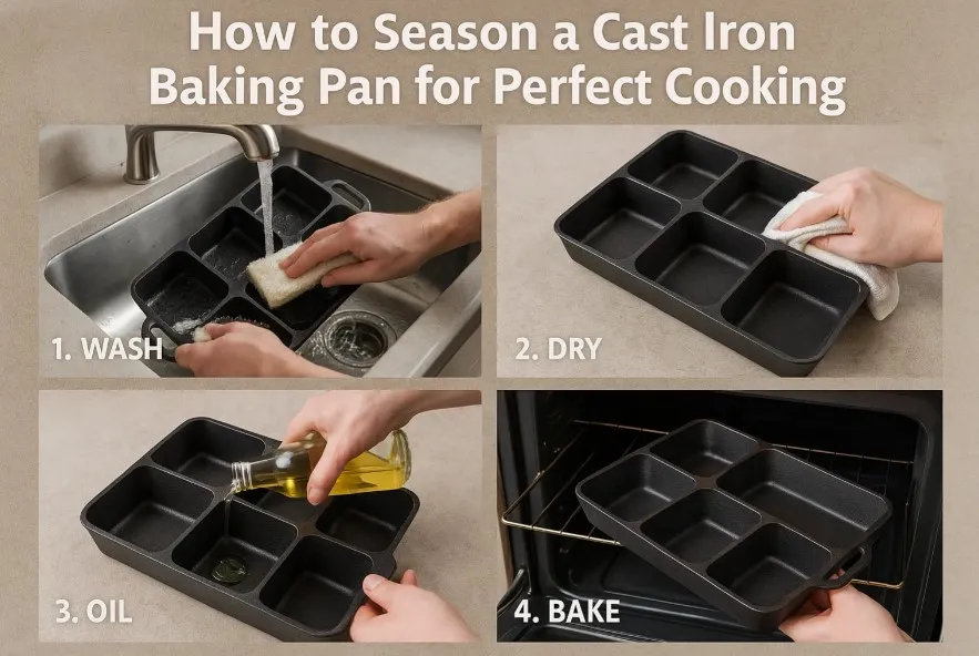 How to Season a Cast Iron Baking Pan