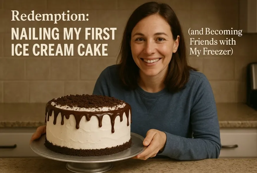 Nailing My First Ice Cream Cake