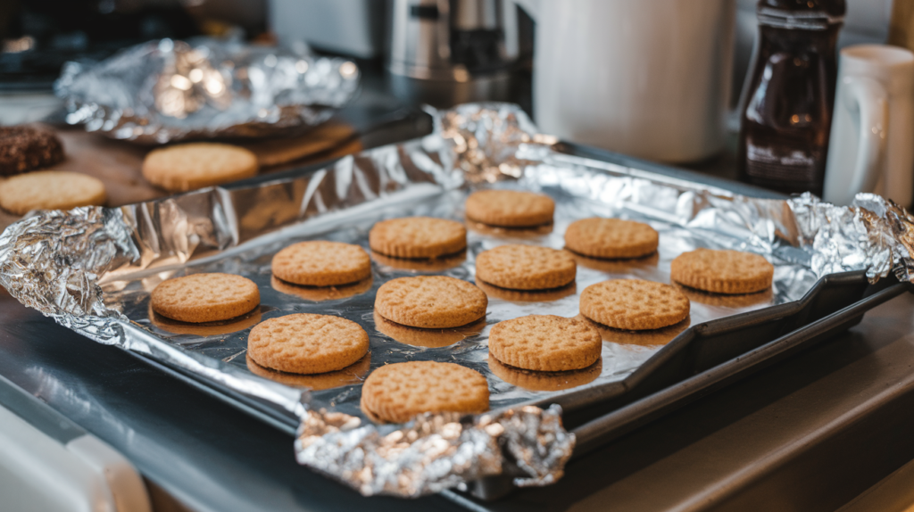 Aluminum Foil as a Baking Sheet Substitute