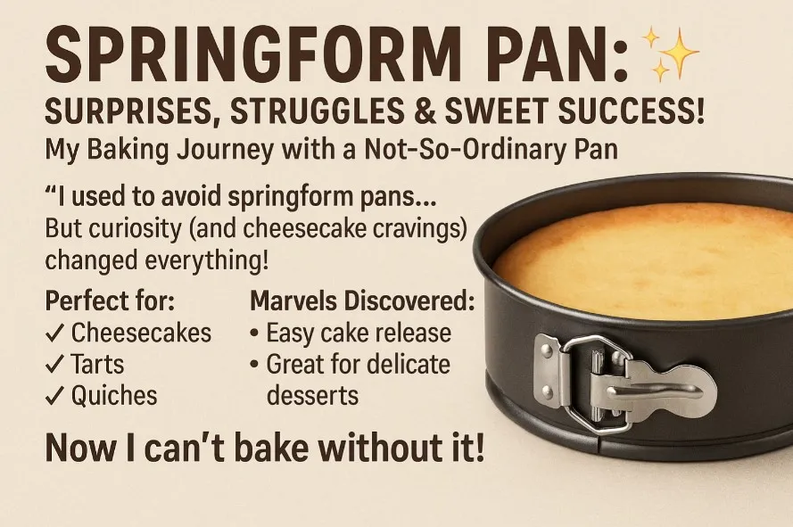 Springform Pan Surprises, Struggles & Sweet Success!