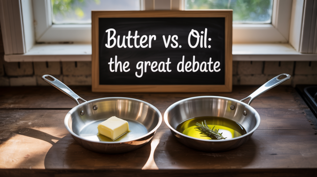 Butter vs. Oil: The Great Debate