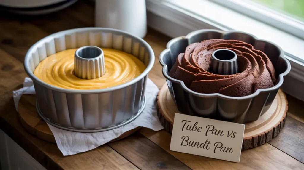 Tube Pan vs Bundt Pan