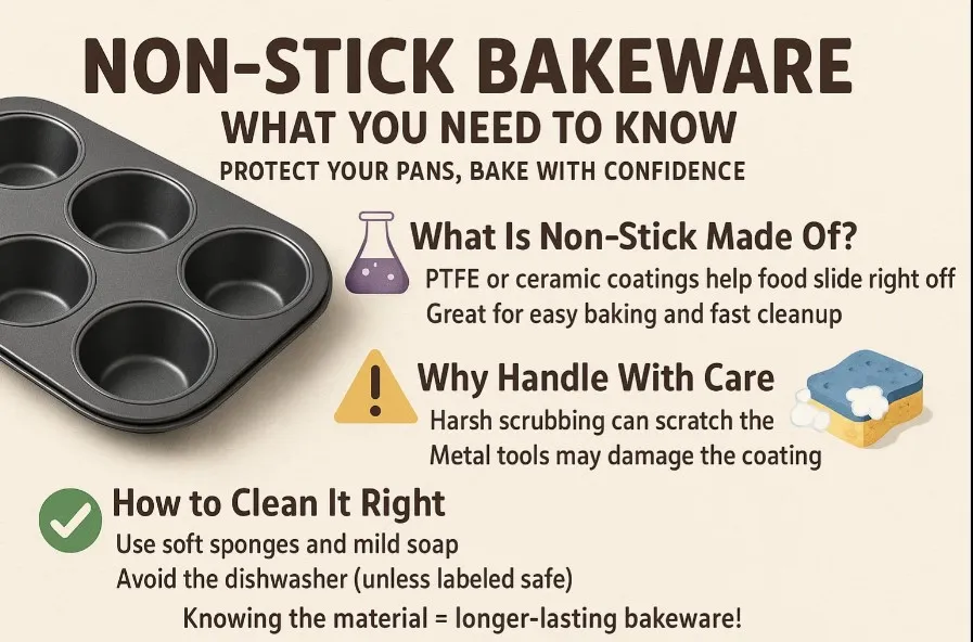 Non-Stick Bakeware What You Need to Know
Protect Your Pans, Bake with Confidence
