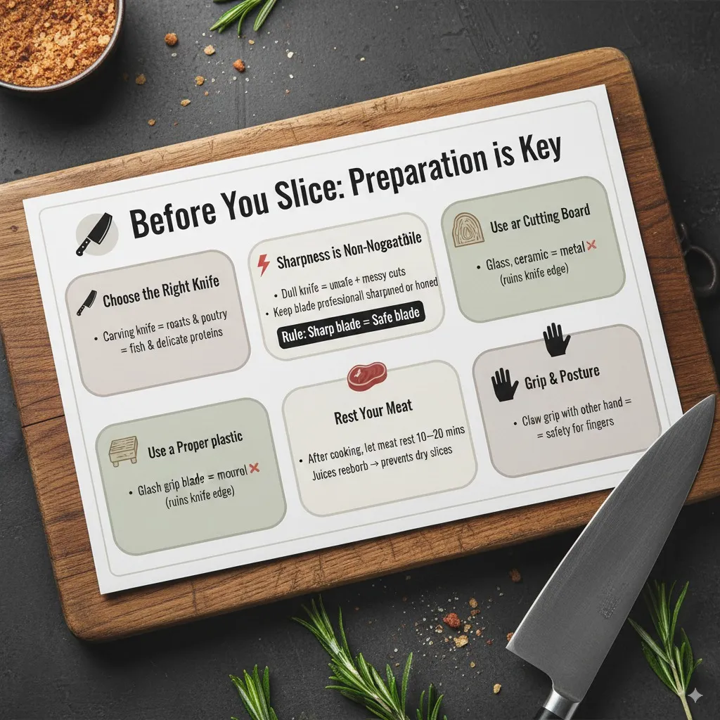 Before You Slice Preparation is Key