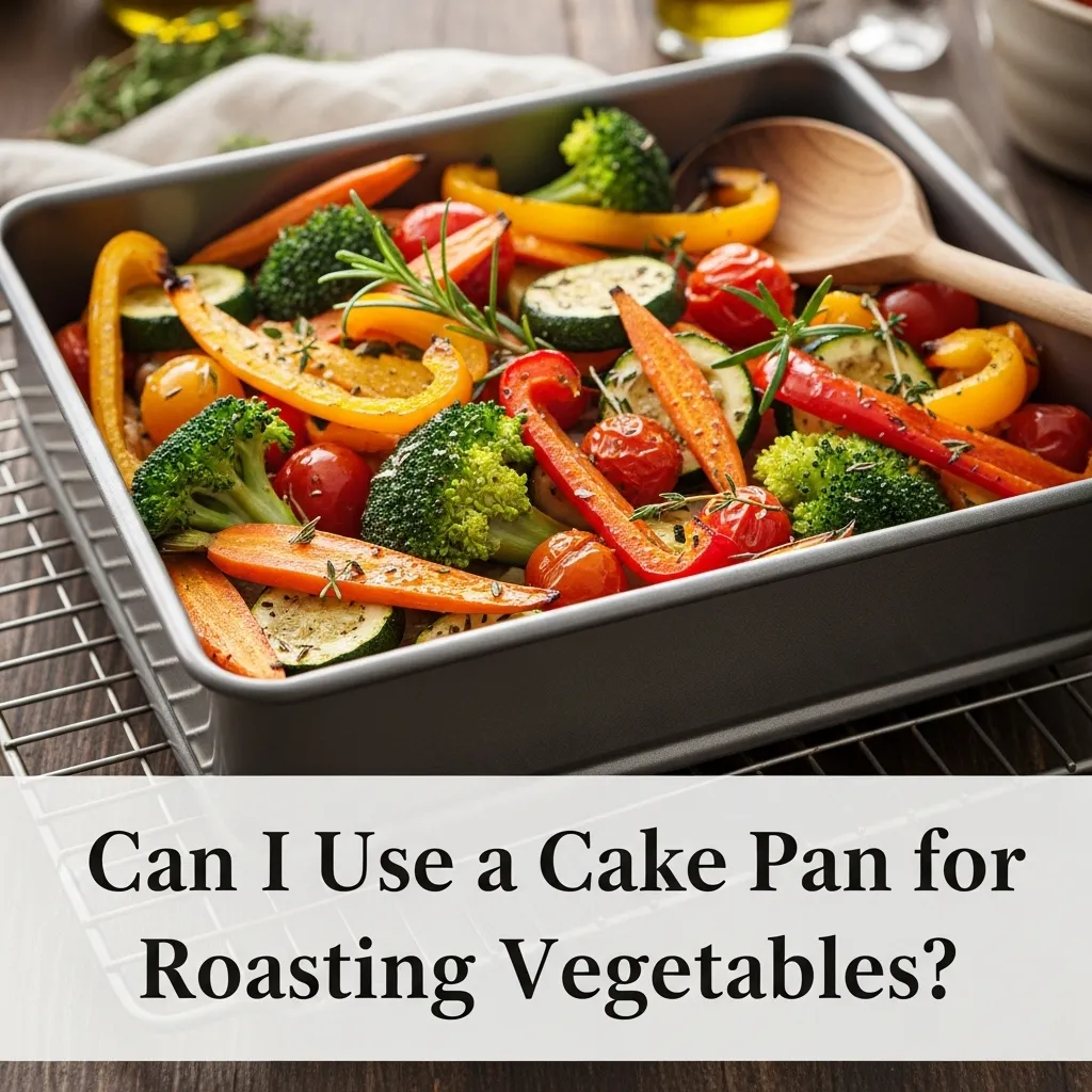 Can I Use a Cake Pan for Roasting Vegetables