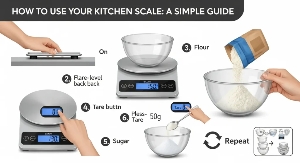 How to Use Your Kitchen Scale