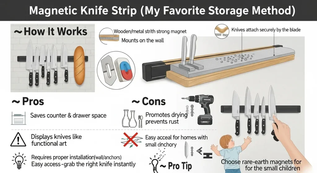 Magnetic Knife Strip