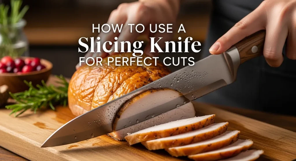 How to Use a Slicing Knife for Perfect Cuts
