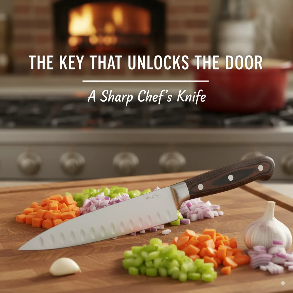 A Sharp Chef’s Knife