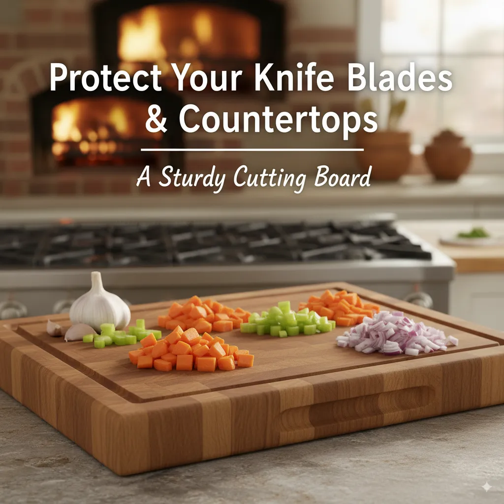 A Sturdy Cutting Board