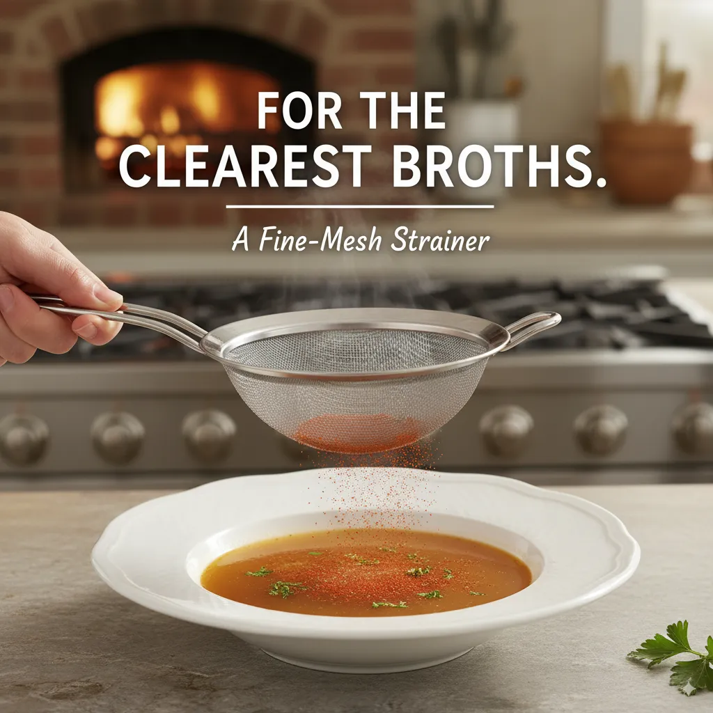 Fine-Mesh Strainer