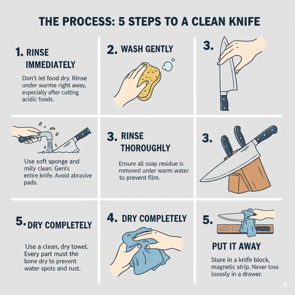 Your Step-by-Step Guide to Cleaning Stainless Steel Knives