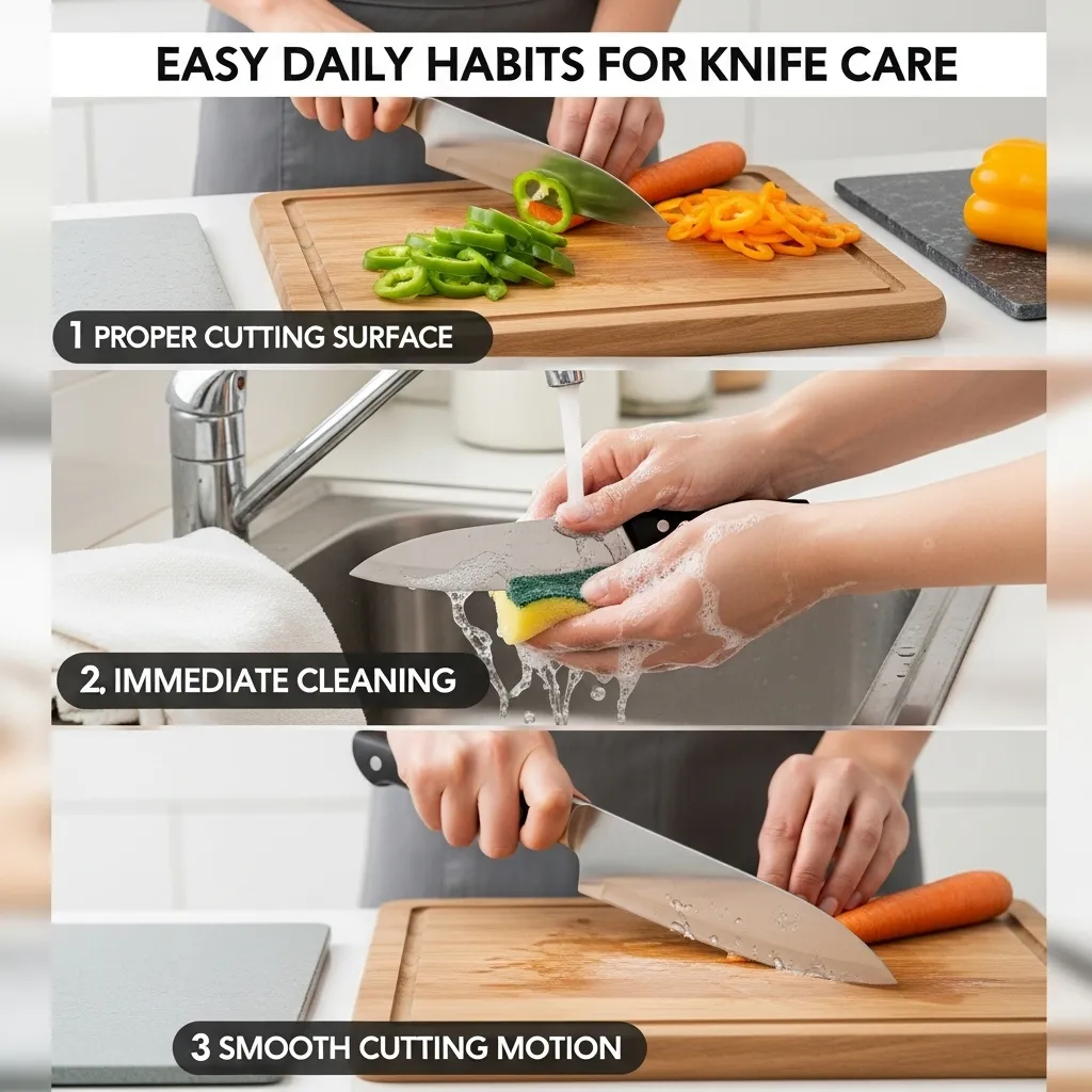 Easy Daily Habits for Knife Care