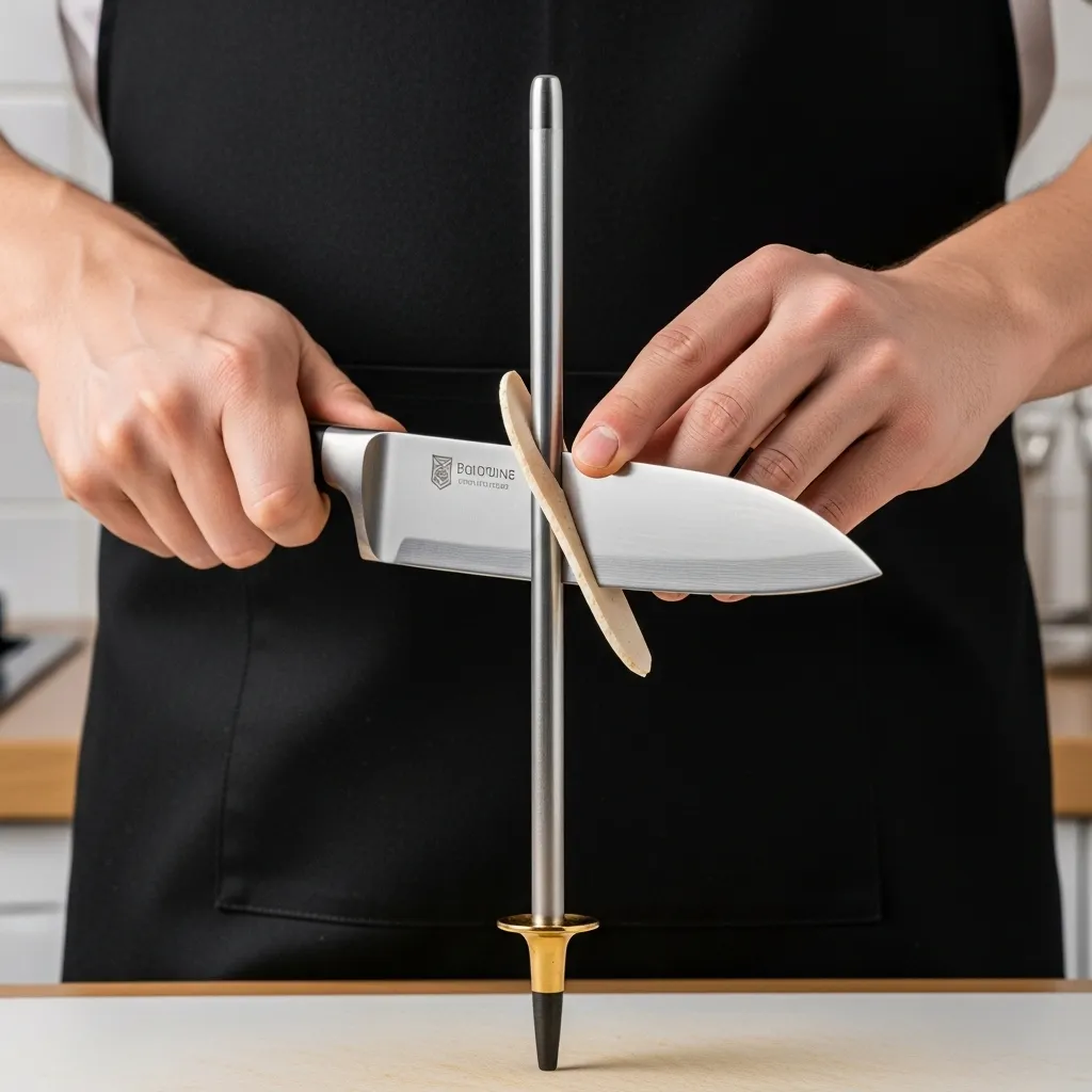 How to Hone a Knife with a Steel