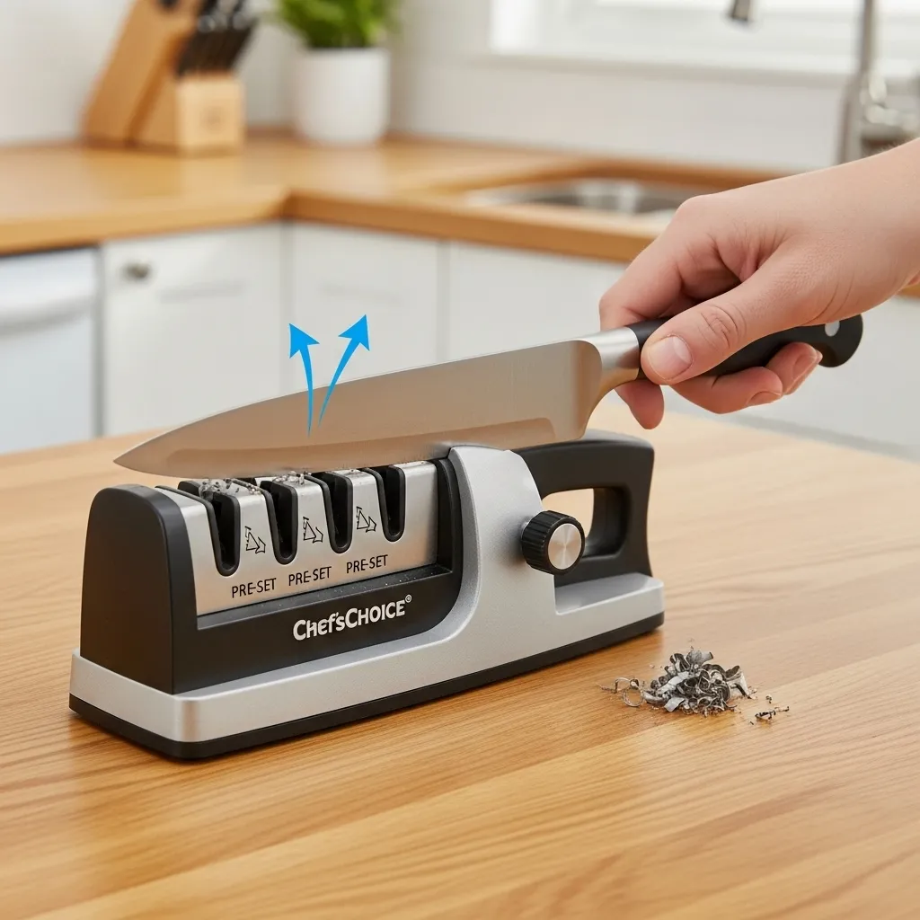 Manual Pull-Through Sharpeners