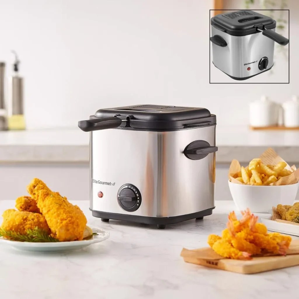 Elite Gourmet 1.5 Qt Compact Air Fryer