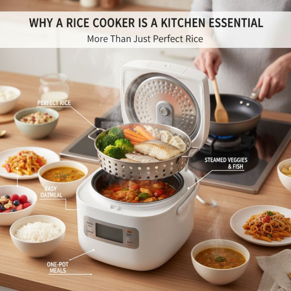 Why a Rice Cooker is a Kitchen Essential