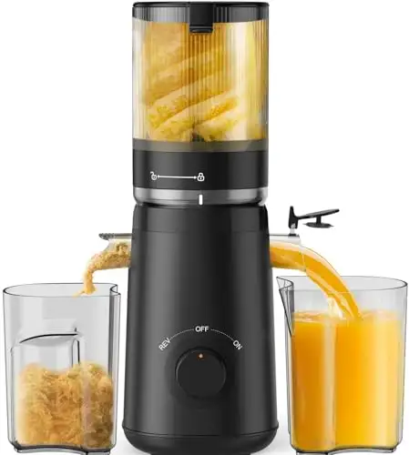 Juicer Machines, TUUMIIST Cold Press Juicer with 5.3