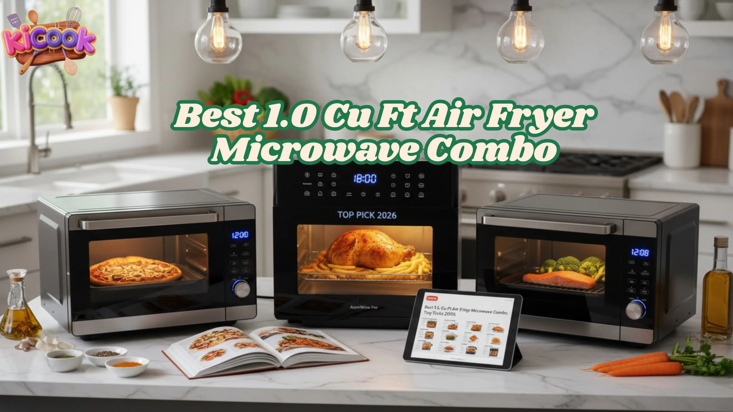 Best 1.0 Cu Ft Air Fryer Microwave Combo