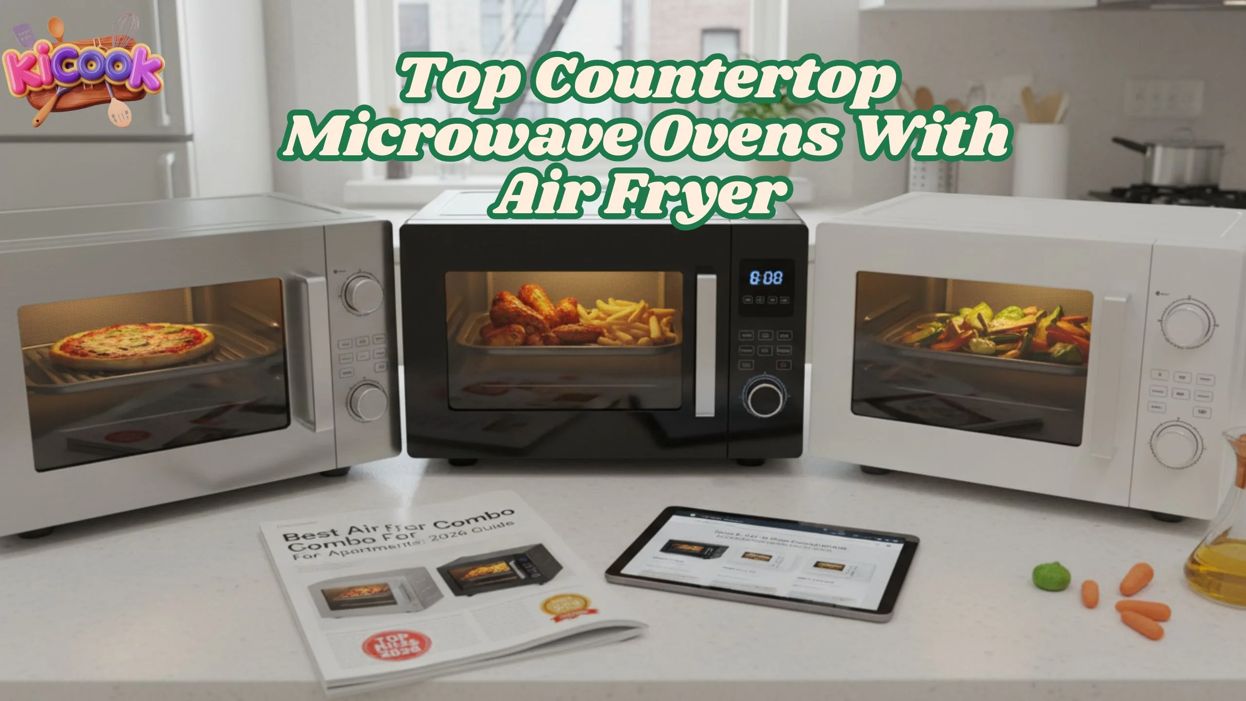 Best Air Fryer Microwave Combo For Apartments: 2026 Guide